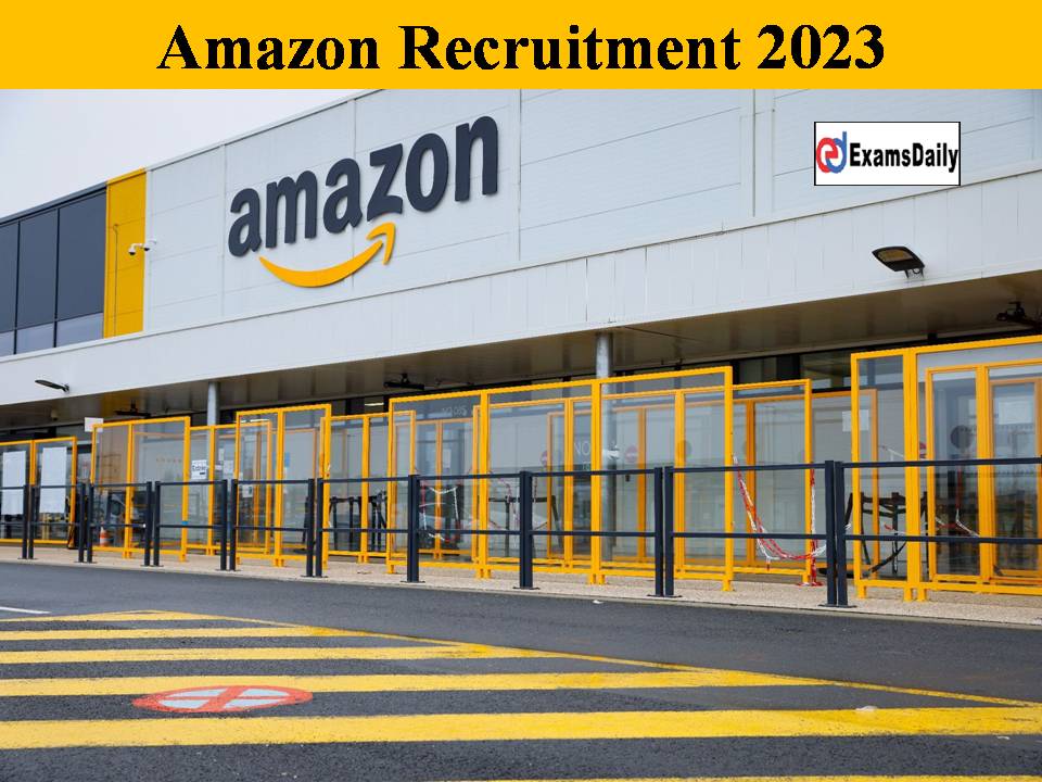 Amazon Recruitment 2023