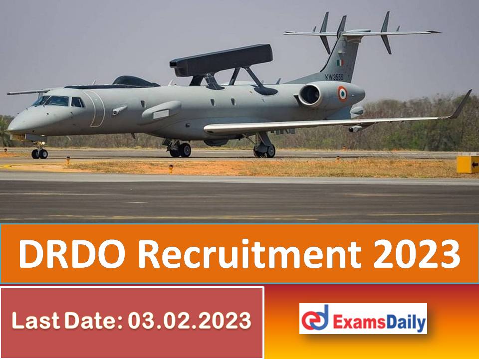 DRDO CABS Recruitment 2023 – Engineering Candidates Needed | Last Date to Apply!!!