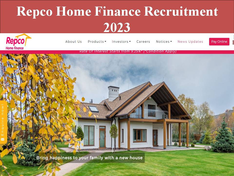 Repco Home Finance Recruitment 2023
