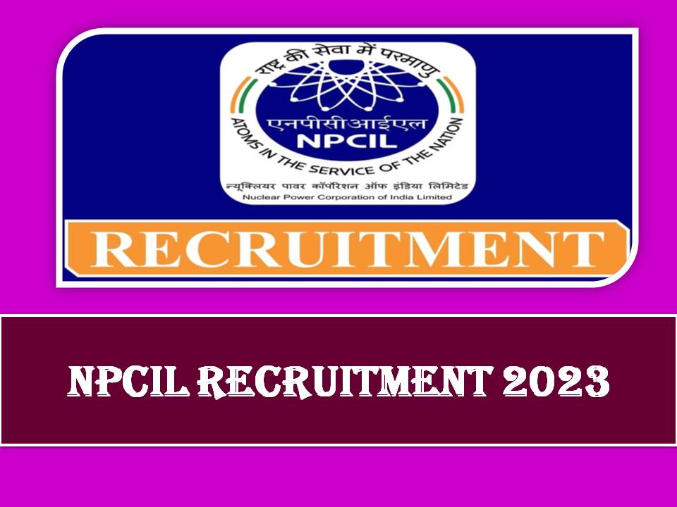 NPCIL Office Assistant Recruitment 2023